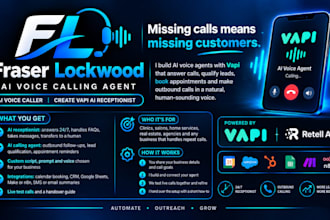 build ai voice callling agent ai voice caller create vapi ai receptionist
