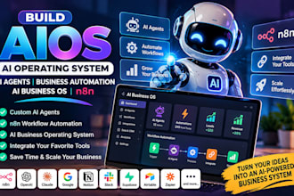 build aios ai operating system ai agents business automation ai business os n8n