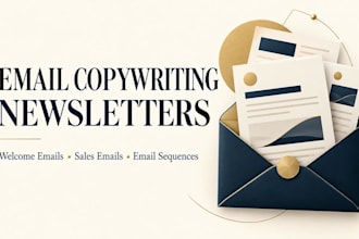 write persuasive email copy and engaging newsletters