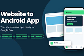 convert your website into an android app