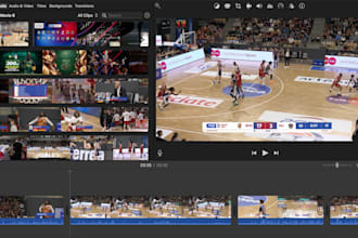 edit your basketball highlights for scouts, agents and media