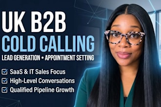 do uk b2b cold calling, saas IT tech lead generation appointment setting