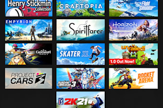 do steam capsule art, game banner, steam page cover art, steam capsule art