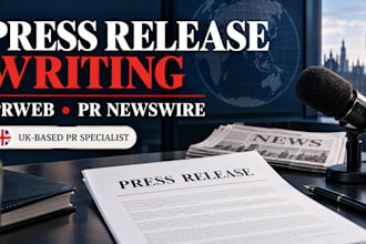 write and submit press release PR newswire prweb PR distribution PR writing