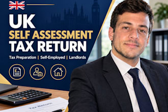 prepare your UK self assessment tax return and tax calculations