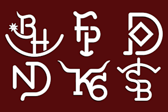 design wordmark, letter, and brand identity design