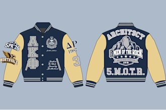 design your custom varsity letterman jacket