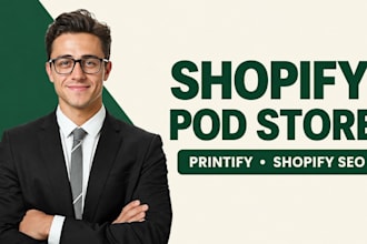 setup shopify print on demand store with printify and shopify seo