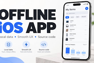 build a simple offline ios app with flutter