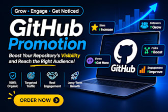promote your github repository and improve project visibility