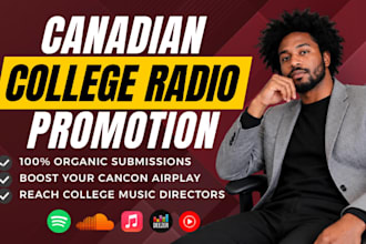 promote your music to top canadian college radio stations