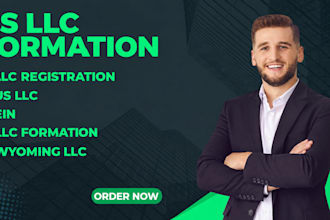 register a US llc and assist with ein application