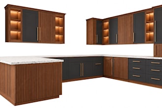 create kitchen cabinet shop drawings with cabinet