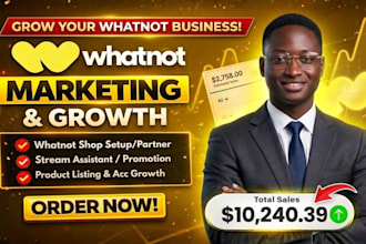 be your whatnot expert, boost whatnot views and sales with whatnot promotion