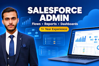 be your salesforce admin for CRM setup and support