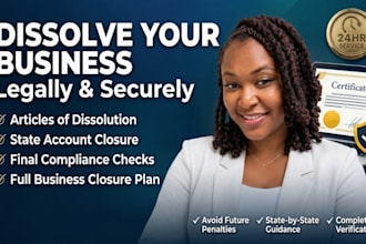 do company dissolution, articles of dissolution, and business closure