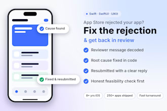 fix your ios app app store rejection, resubmit it for review