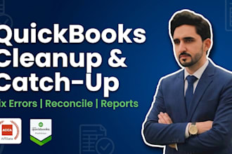 clean up and catch up your quickbooks online books