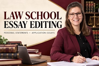 edit and perfect your law school application within 24 hours