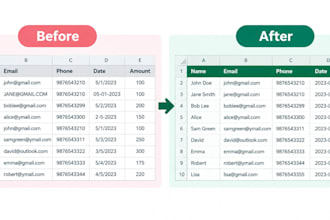 clean and organize data in excel spreadsheets