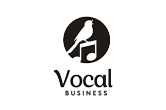 design a professional vocal lessons logo for your brand