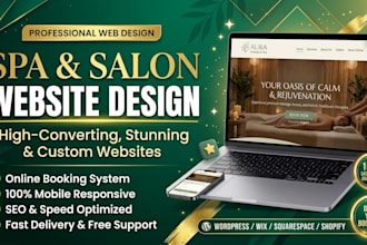 do massage spa beauty salon vagaro booking healthcare therapy wordpress website