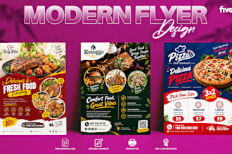 create professional business flyers or corporate onepagers