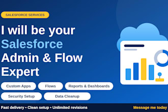 develop custom salesforce apex lwc and flow solutions