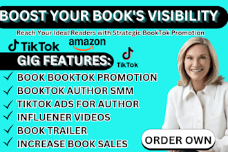 do booktok promotion tiktok video ads amazon kdp book promotion booktok