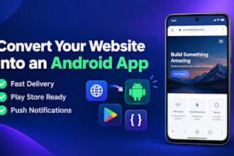 convert your website into a professional android app