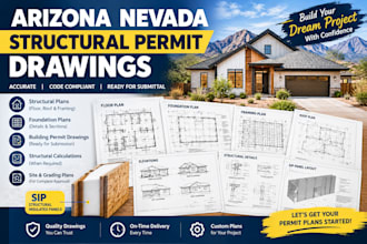 arizona nevada structural permit drawings