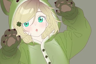 draw cute anime art
