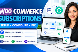 setup woocommerce subscriptions and recurring payments