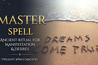 perform a master manifestation ritual for your intentions