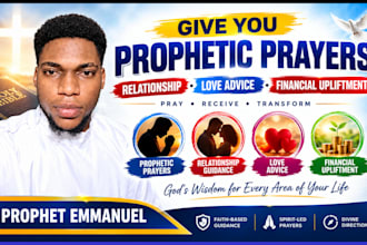 prophetic prayers relationship love advice financial upliftment 2027