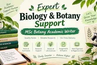 write professional biology notes, clear the concepts and academic content