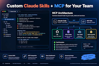build custom claude skills and mcp servers for your claude code team