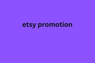 do etsy promotion for sales