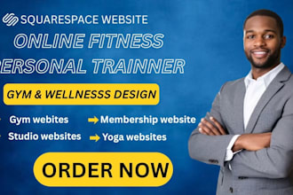 square space yoga studio websites fitness