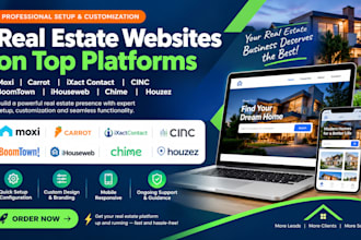 build moxi carrot ixact cinc boomtown ihouseweb chime houzez real estste
