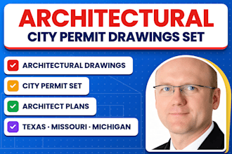 do architectural city permit drawings set as texas missouri michigan architect