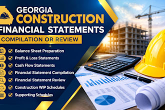 prepare georgia construction financial statements compilation or review