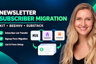 migrate newsletter subscribers between kit beehiiv and substack form