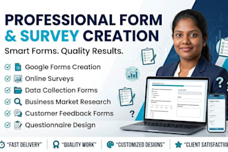 create stunning google forms, surveys, questionnaires polls