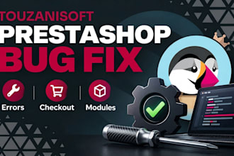 fix any bug in your prestashop