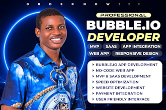 bubble developer bubble io website bubble mvp saas bubble io web app bubble app