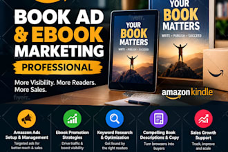 book promotion and ebook marketing using amazon KDP ads