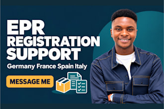 handle epr registration for germany france spain and italy sellers