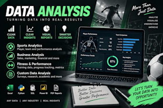 analyse your data and create professional dashboards