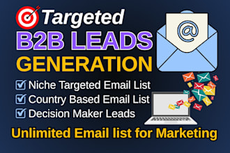 targeted b2b lead generation with email list marketing